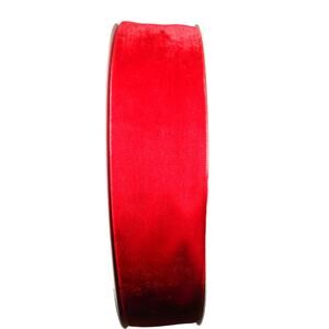 Red Velvet Ribbon 1.5" X 20 Yards Crafts Wreaths Bow Making Decorations Spooled